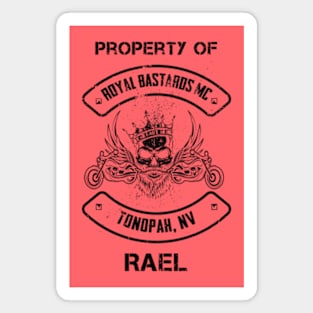 Royal Bastards MC Tonopah, NV Property Rael Magnet